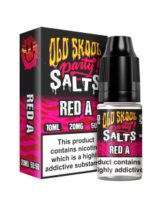 Red A - Old Skool party Salts E-liquid 10ml 