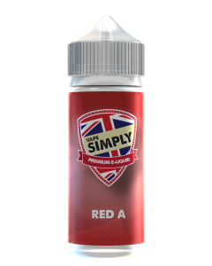 Red A - Vape Simply E-liquid 120ml