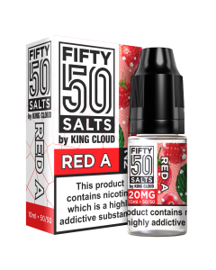 Red A - Fifty 50 Salts E-liquid 10ml 
