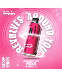 Berry Series - Revol 2600 puff Disposable 