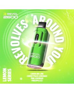 Lemon Series - Revol 2600 puff Disposable 