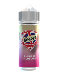 Rhubarb & Custard - Vape Simply E-liquid 120ml