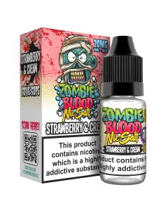 Zombie Blood Nicotine Salts Strawberry & Cream
