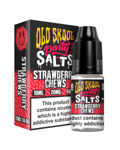 Strawberry Chew -Old Skool party Salts E-liquid 10ml 