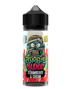 Strawberry & Cream -Zombie Blood E-liquid 120ml