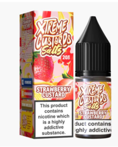 Strawberry Custard - Xtreme Custards Salts E-liquid 10ml 