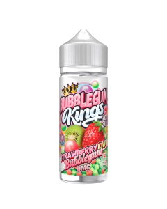 Strawberry Kiwi Bubblegum - Bubblegum kings E-liquid 120ML 