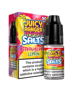 Strawberry & Lemon - Juicy Ranger Misfits Salts E-liquid 10ml 