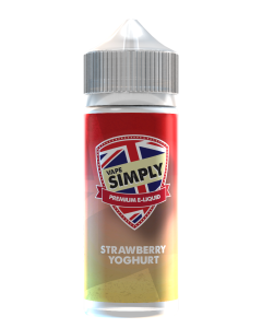 Strawberry Yoghurt - Vape Simply E-liquid 120ml