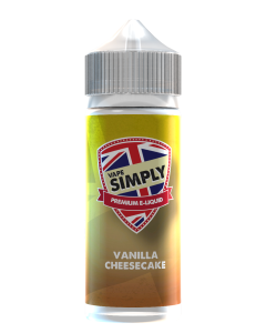 Vanilla Cheesecake - Vape Simply E-liquid 120ml