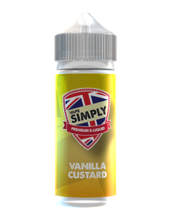 Vanilla Custard - Vape Simply E-liquid 120ml