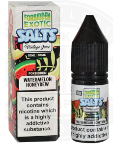 Watermelon Honeydew - Forbidden Exotic Salts E-liquid 10ml 