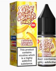 Banana Custard- Xtreme Custards Salts E-liquid 10ml 
